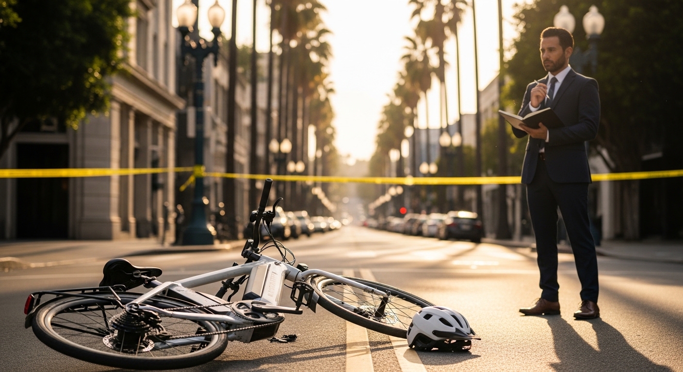 Leyes de bicicletas eléctricas California 2026 y reclamos por lesiones